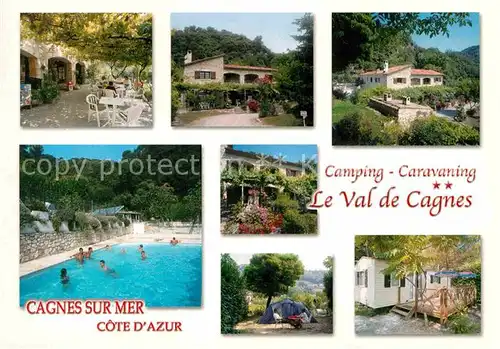 AK / Ansichtskarte Cote d Azur Val de Cagnes Camping