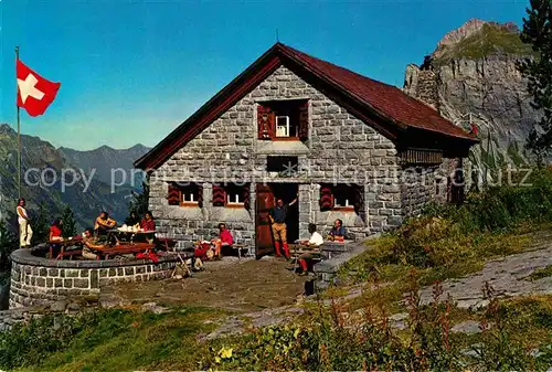 AK / Ansichtskarte Doldenhornhuette bei Kandersteg Emmental Kat. Doldenhorn