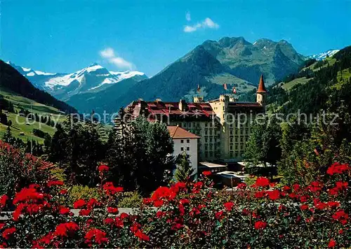 AK / Ansichtskarte Gstaad Palace Hotel Oldenhorn und Staldenflueh Kat. Gstaad