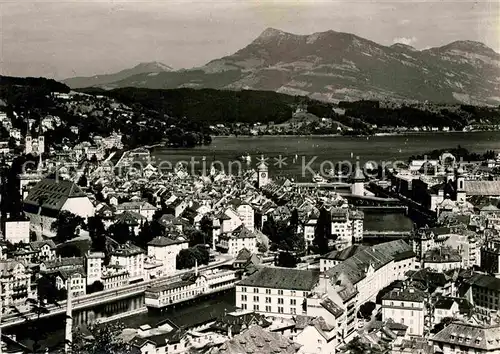 AK / Ansichtskarte Luzern LU Panorama  Kat. Luzern