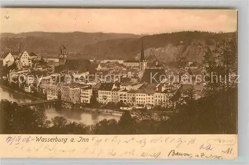 AK / Ansichtskarte Wasserburg Inn Panorama Kat. Wasserburg a.Inn