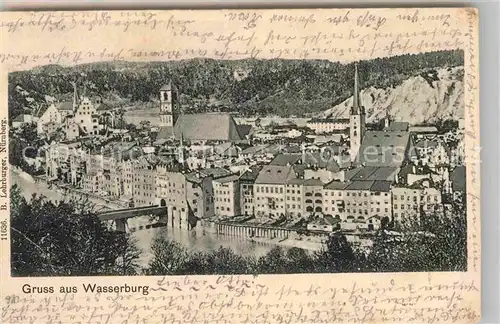 AK / Ansichtskarte Wasserburg Inn Panorama Kat. Wasserburg a.Inn