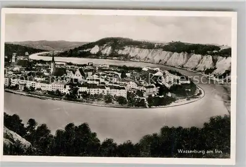 AK / Ansichtskarte Wasserburg Inn Panorama Kat. Wasserburg a.Inn