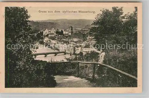AK / Ansichtskarte Wasserburg Inn Panorama Kat. Wasserburg a.Inn