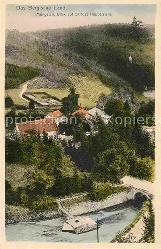 AK / Ansichtskarte Muengsten Schloss Kueppelstein Kat. Remscheid