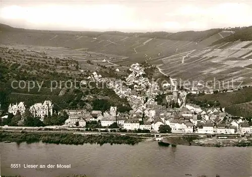 AK / Ansichtskarte Lieser Panorama Kirche Luftaufnahme Kat. Lieser