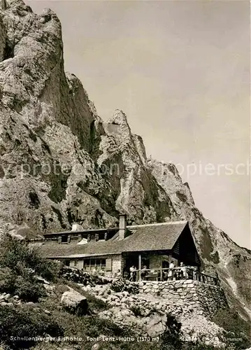 AK / Ansichtskarte Marktschellenberg Schellenberger Eishoehle Toni Lenz Huette Kat. Marktschellenberg