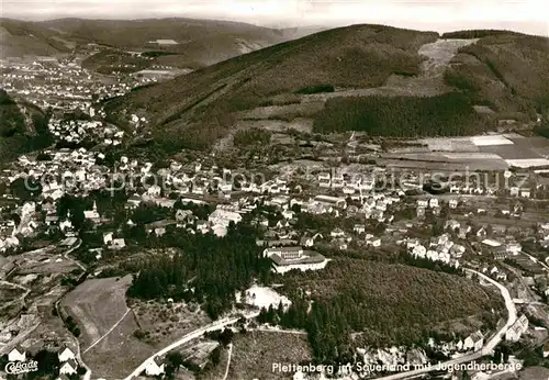 AK / Ansichtskarte Plettenberg Fliegeraufnahme Jugendherberge  Kat. Plettenberg