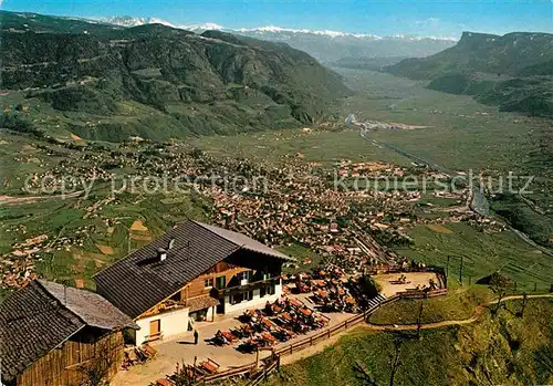 AK / Ansichtskarte Dorf Tirol Hochmut Texelgruppe Blick nach Meran und Etschtal gegen Bozen Kat. Tirolo