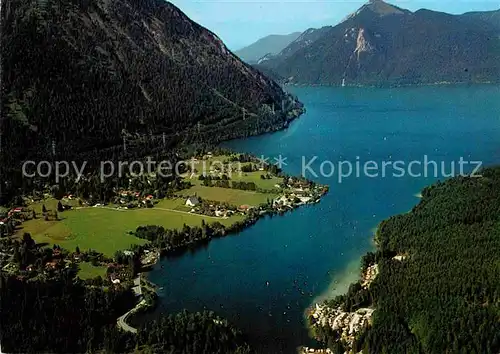 AK / Ansichtskarte Walchensee Alpen Fliegeraufnahme Kat. Kochel a.See