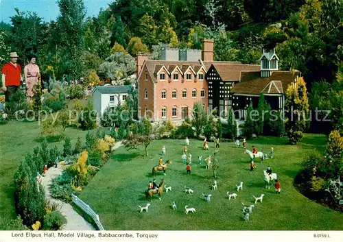 AK / Ansichtskarte Babbacombe Lord Ellpus Hall Model Village Kat. Torquay Torbay