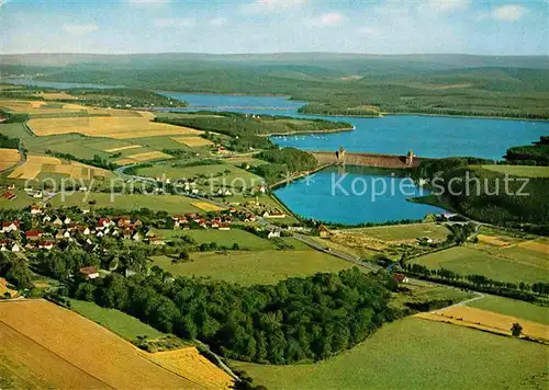AK / Ansichtskarte Moehnesee Staumauer Luftaufnahme Kat. Moehnesee