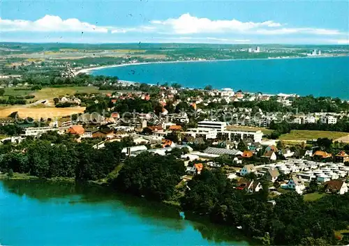 AK / Ansichtskarte Scharbeutz Ostseebad Panorama Luftaufnahme Kat. Scharbeutz