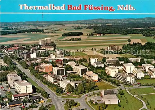 AK / Ansichtskarte Bad Fuessing Thermalbad Kurkliniken Luftaufnahme Kat. Bad Fuessing
