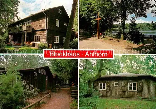 AK / Ansichtskarte Ahlhorn Blockhaus Evangelisches Jugendheim Kat. Grossenkneten