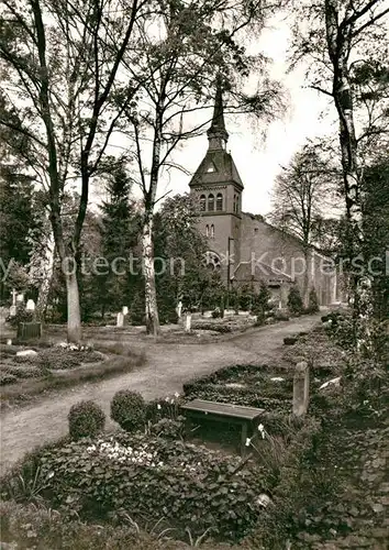 AK / Ansichtskarte Eckardtsheim Kirche Friedhof Kat. Bielefeld