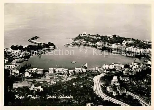 AK / Ansichtskarte Porto d Ischia Hafenpanorama