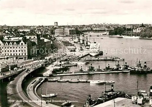 AK / Ansichtskarte Stockholm Hafen  Kat. Stockholm