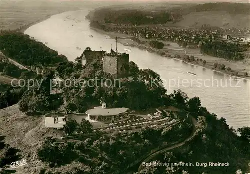 AK / Ansichtskarte Bad Breisig Fliegeraufnahme Burg Rheineck Kat. Bad Breisig