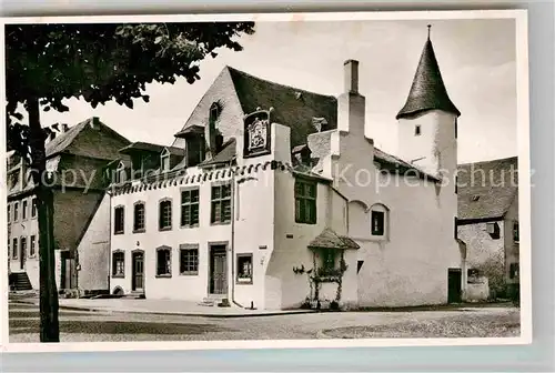 AK / Ansichtskarte Bernkastel Kues Cusanus Geburtshaus Kat. Bernkastel Kues