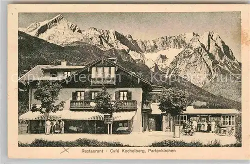 AK / Ansichtskarte Garmisch Partenkirchen Restaurant Cafe Kochelberg Kat. Garmisch Partenkirchen