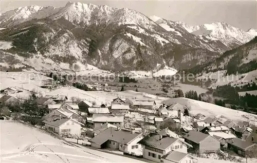 AK / Ansichtskarte Vorderhindelang Gaishorn Rauhorn Panorama  Kat. Bad Hindelang