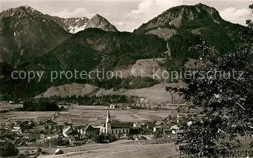 AK / Ansichtskarte Hindelang Breitenberg Rotspitze Imbergerhorn Kat. Bad Hindelang