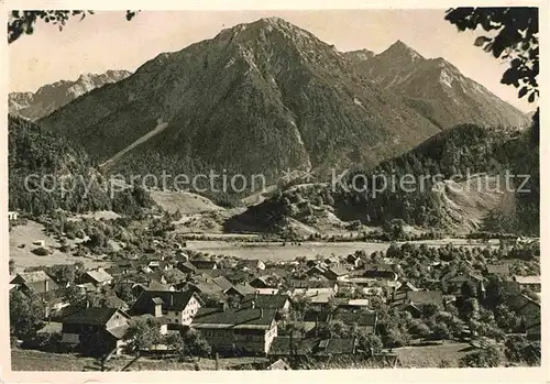 AK / Ansichtskarte Bad Oberdorf Breitenberg Rotspitze Kat. Bad Hindelang