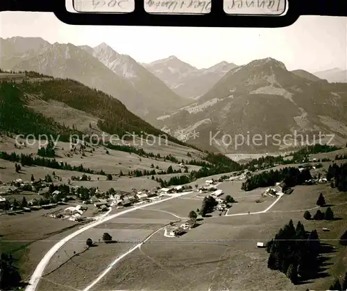 AK / Ansichtskarte Oberjoch Fliegeraufnahme Kat. Bad Hindelang