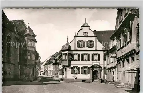 AK / Ansichtskarte Bergzabern Bad Marktplatz Kat. Bad Bergzabern