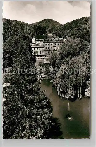 AK / Ansichtskarte Bergzabern Bad Kneipp Sanatorium Friedrichsuhe Kat. Bad Bergzabern