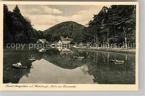 AK / Ansichtskarte Bergzabern Bad Stauweiher Kat. Bad Bergzabern