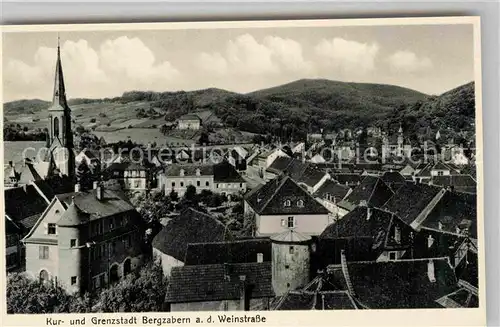 AK / Ansichtskarte Bergzabern Bad Panorama  Kat. Bad Bergzabern