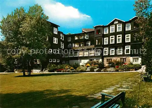 AK / Ansichtskarte Braunlage Sanatorium Dr Schroeder Kat. Braunlage Harz