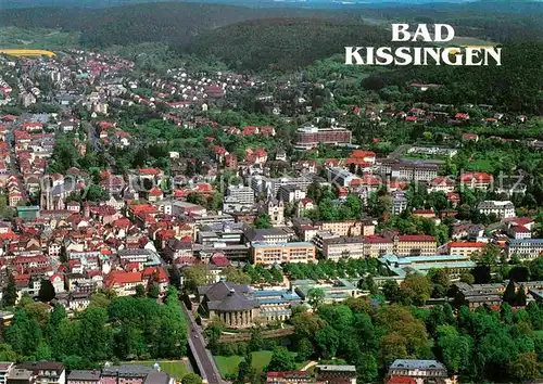 AK / Ansichtskarte Bad Kissingen Bayerisches Staatsbad Fliegeraufnahme Kat. Bad Kissingen
