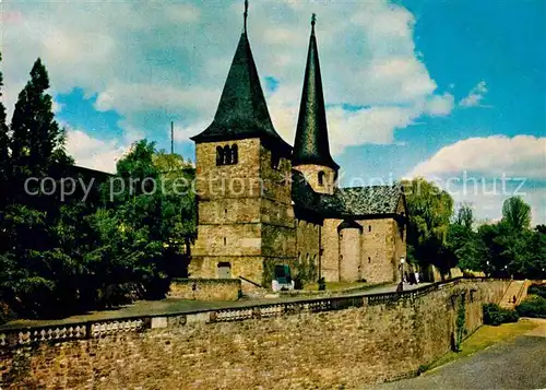 AK / Ansichtskarte Fulda Michaelskirche 818 erbaut Stadtmauer Barockstadt Kat. Fulda