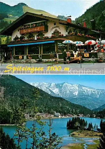 AK / Ansichtskarte Spitzingsee Gasthof Bergdorf Hoehenluftkurort See Alpen Kat. Schliersee