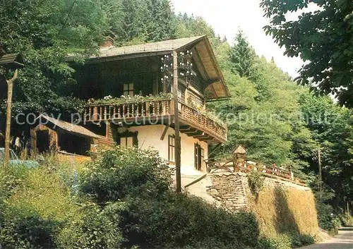 AK / Ansichtskarte Schwarzburg Thueringer Wald Schweizerhaus im Schwarzatal Gaststaette Kat. Schwarzburg