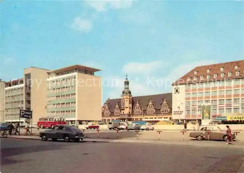AK / Ansichtskarte Leipzig Altes Rathaus Messeamt Messehaus am Markt Messestadt Kat. Leipzig