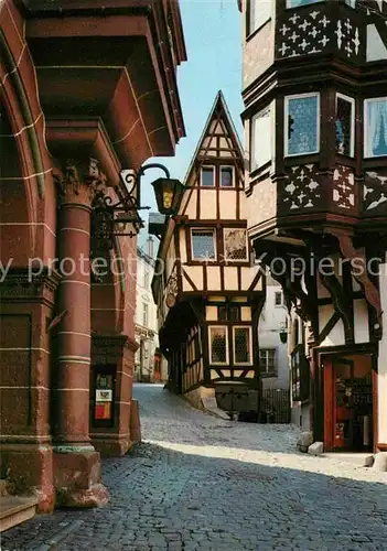 AK / Ansichtskarte Bernkastel Kues Spitzhaeuschen Fachwerkhaeuser Altstadt Kat. Bernkastel Kues