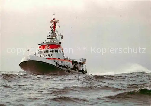 AK / Ansichtskarte Motorboote Seenotkreuzer Tochterboot John. T. Essberger Hermann Ritter  Kat. Schiffe