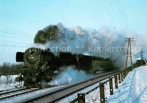 AK / Ansichtskarte Lokomotive Dampf Schnellzuglokomotive 011095 Berkersheim Kat. Eisenbahn