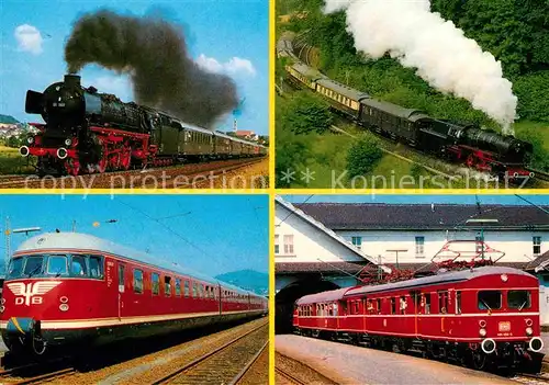 AK / Ansichtskarte Lokomotive Deutsche Bahn Museumsfahrzeuge  Kat. Eisenbahn