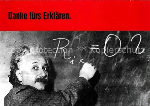 AK / Ansichtskarte Persoenlichkeiten Albert Einstein Werbung Bild Zeitung  Kat. Persoenlichkeiten