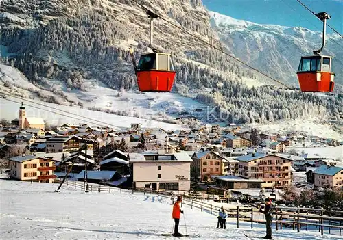 AK / Ansichtskarte Seilbahn Startgels Flims Dorf  Kat. Bahnen