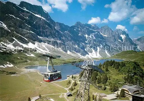 AK / Ansichtskarte Seilbahn Truebsee Stand Engelberg Klein Titlis Sporthotel  Kat. Bahnen