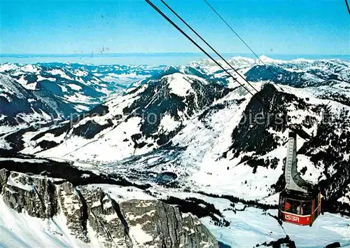 AK / Ansichtskarte Seilbahn Soerenberg Brienzer Rothorn Kat. Bahnen