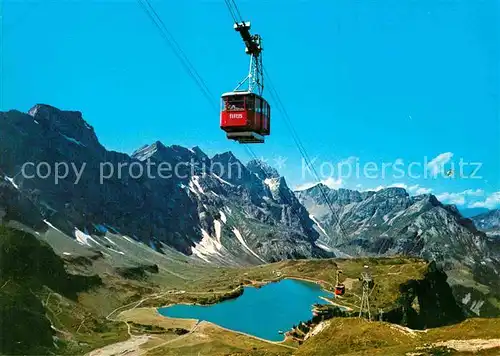 AK / Ansichtskarte Seilbahn Truebsee Titlis Engelberg  Kat. Bahnen