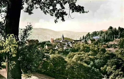 AK / Ansichtskarte Lindenfels Odenwald Panorama Hoehenluftkurort Perle des Odenwaldes Kat. Lindenfels