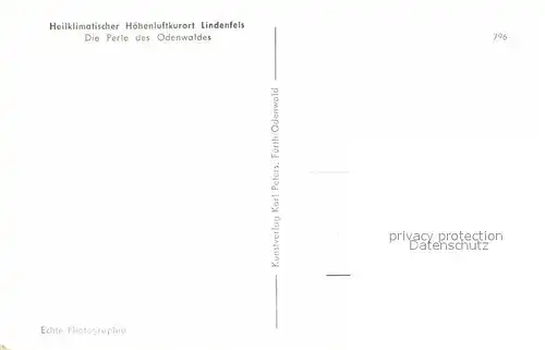 AK / Ansichtskarte Lindenfels Odenwald Panorama Hoehenluftkurort Perle des Odenwaldes Kat. Lindenfels
